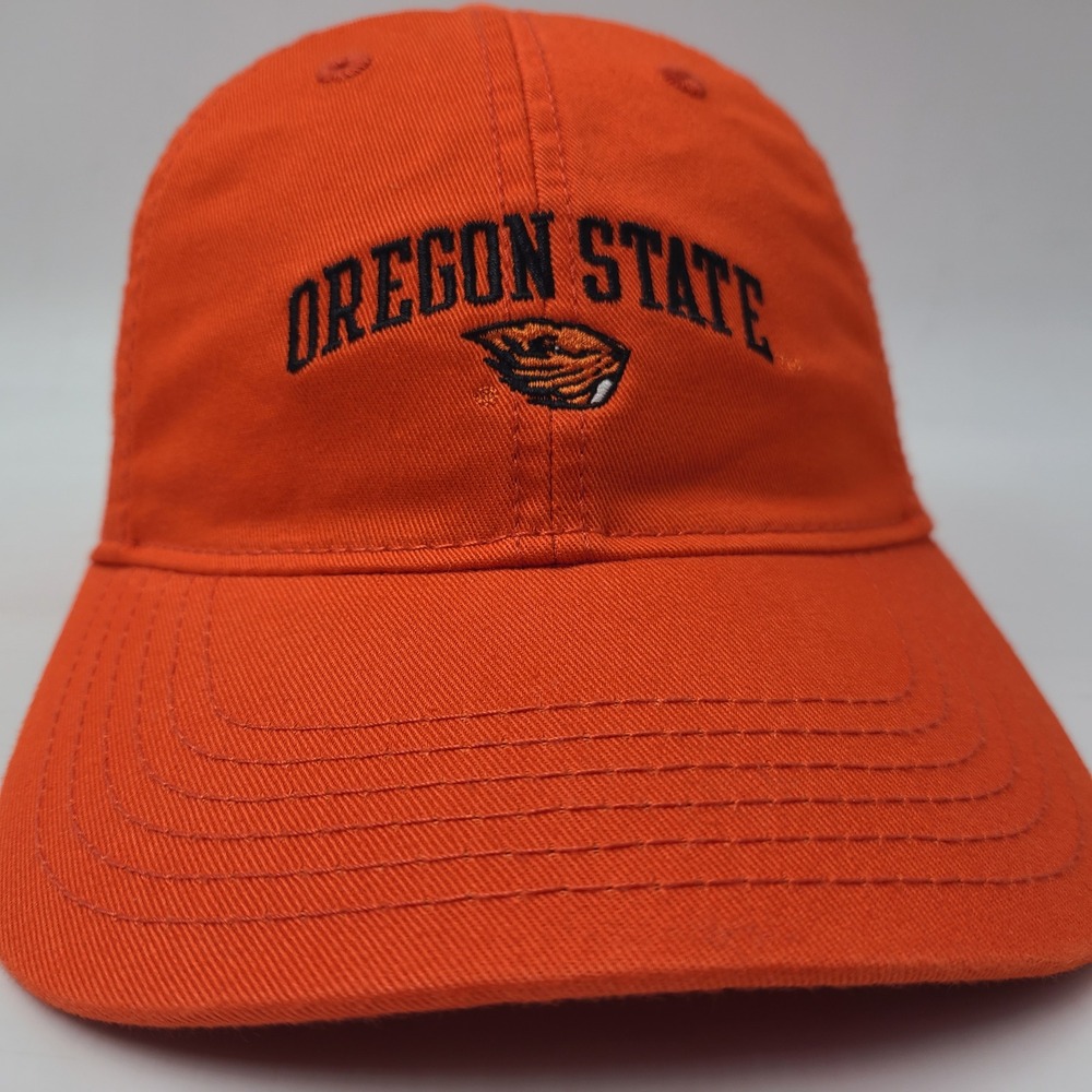 Oregon State Beavers Hat Strapback Legacy Orange Black NCAA University OSU Men - Picture 2 of 12